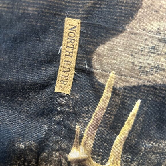 North River Men’s  Button Up Deer Collared Shirt Size XXL - Picture 4 of 6